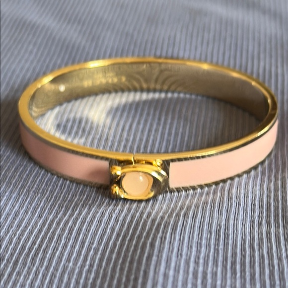 EUC COACH Elegant Gold and Pink Bracelet - Picture 1 of 4